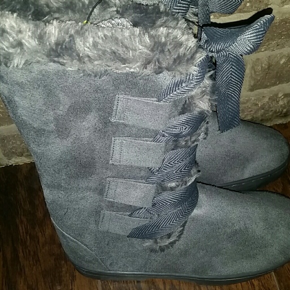 Womens lace up boots - Picture 2 of 5